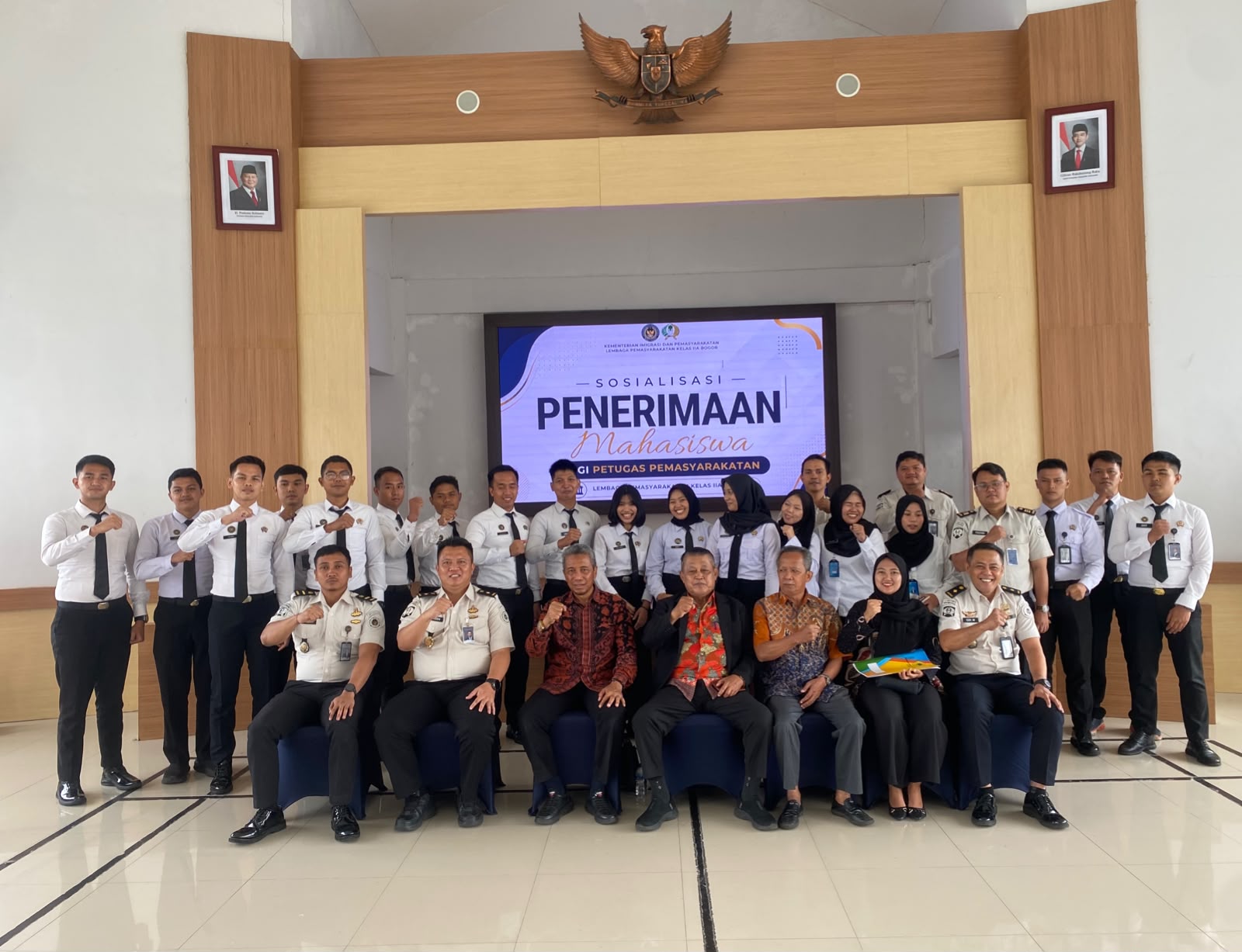 STIH Litigasi Gelar Sosialisasi Penerimaan Mahasiswa Baru Kelas Kerja Sama di Lapas Kelas IIA Bogor